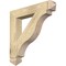 Ekena Millwork Funston Arts & Crafts Rough Sawn Bracket, Douglas Fir, 4"W x 26"D x 26"H BKT04X26X26FST03RDF - alternate 1